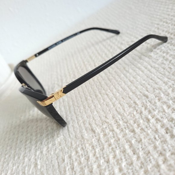 New Michael Kors Claremont Black Cat Eye Sunglasses MK2103 main image 4